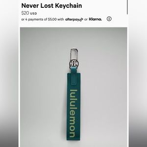 Never Lost Keychain